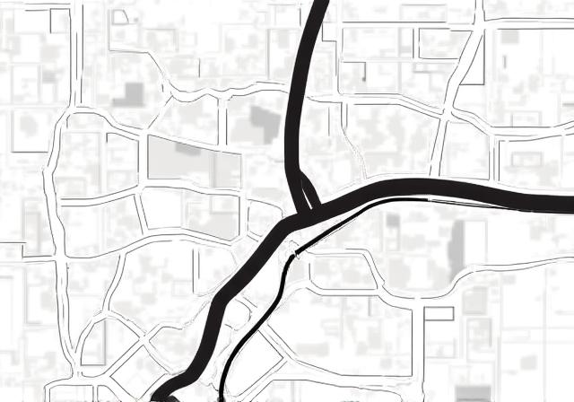 Mappa stilizzata Roma Via Fezzan